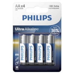 Philips - Ultra Alkaline Battery Aa Lr6...