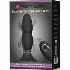 Pretty love - plugi vibraattori ja rotation by kaukosäädettävä 7