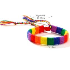 Pride - Bracelet Beads Lgbt Flag