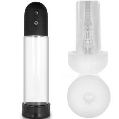 Penispumppu - rx3  läpinäkyvä vibraattori