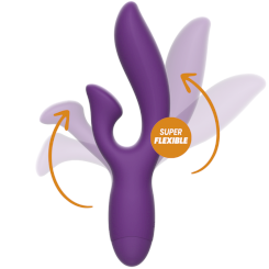 Satisfyer - threesome 2 vibraattori  violetti
