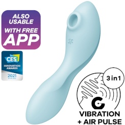 Ibiza - vaihdettava klitoriskiihotin ja pulsation g-piste vibraattori