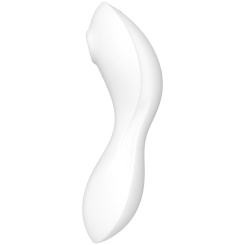 Satisfyer - curvy trinity 5 air pulse stimulaattori & vibraattori app  valkoinen 1