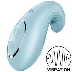 Satisfyer - pro to go 3 tupla air pulse stimulaattori & vibraattori  musta
