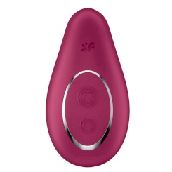 Satisfyer - dipping delight lay-on vibraattori red 1