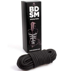 Secretplay -  Musta Bondage Rope Bdsm...