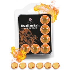 Secretplay Set 6 Brazilian Balls Heat...