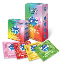 Skins - condom flavours 12 pack 0