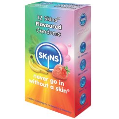 Skins - Condom Flavours 12 Pack
