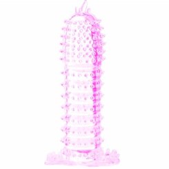 Baile -  pinkki stimulaattori silikoni penislisäke 13 cm