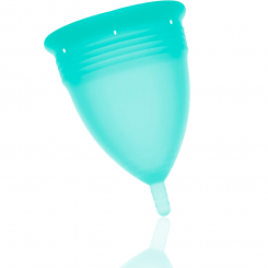 Stercup - fda silikoni kuukuppi  -  l aquamarine