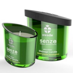 Sweede Senze Arousing Massage Candle -...