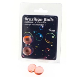 Taloka - 2 brazilian balls comfort effect exciting gel