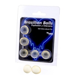 Taloka - 2 brazilian balls mint intimate gel