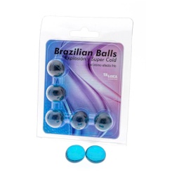 Taloka - 2 brazilian balls mint intimate gel