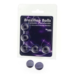 Taloka - 2 brazilian balls refresh värisevä effect exciting gel