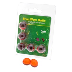 Taloka - 5 brazilian balls cold & värinä effect exciting gel