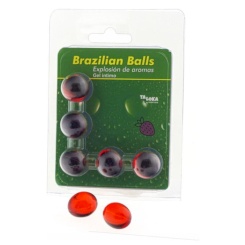 Taloka - 2 brazilian balls electric värisevä effect exciting gel