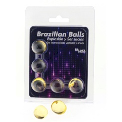 Taloka - 2 brazilian balls fresh effect exciting gel