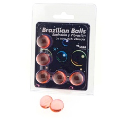 Taloka - 5 brazilian balls mint intimate gel