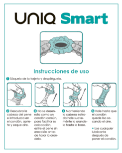 Uniq - smart latex free pre-erection condoms 3 units 1