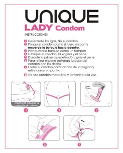 Uniq - Lady Condom Latex Free Female...