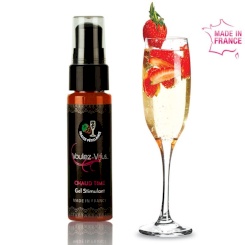 Voulez-vous - stimulaattori gel - cava & ja strawberries flavour - 30 ml