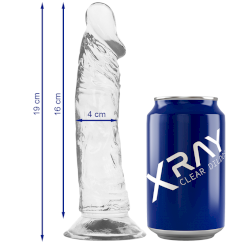 X ray - valjaat +  kirkas cock 19 cm -o- 4 cm 6