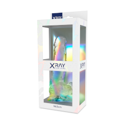 X ray - valjaat +  kirkas cock kiveksillä 18.5 cm -o- 3.8 cm 9