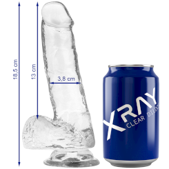 X ray - valjaat +  kirkas cock kiveksillä 18.5 cm -o- 3.8 cm 5
