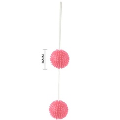 Baile - a deeply pleasure  pinkki kuvioitu balls 3.6 cm 2