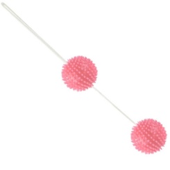 Baile - a deeply pleasure  pinkki kuvioitu balls 3.6 cm