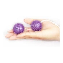 Baile - a deeply pleasure  purppura kuvioitu balls 3.60 cm 2