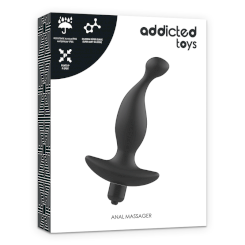 Addicted toys - anaalihieroja with  musta värinämodel 1 3