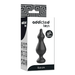 Addicted toys - anal sexual plugi 13.6 cm  musta 3