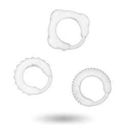 Addicted Toys  C-ring Set Clear