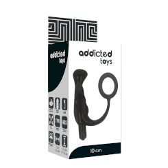 Addicted toys - vibraattori prost tico  musta 10 cm 3