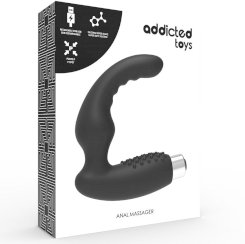 Addicted toys - eturauhas-vibraattori ladattava model 2 -  musta 3