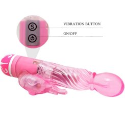 Baile - multispeed vibraattori with  pinkki stimulaattori 7