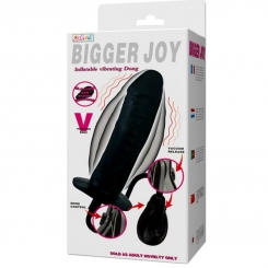 Baile - bigger joy pumpattava dildo vibraattorilla 16 cm 2