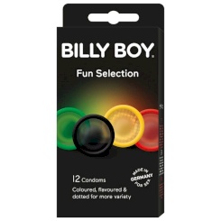 Billy Boy Fun Selection Condoms 12 Units
