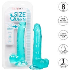 Calex Size Queen Dildo -  Sininen 20.3...