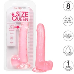 Calex Size Queen Dildo -  Pinkki 20.3 Cm