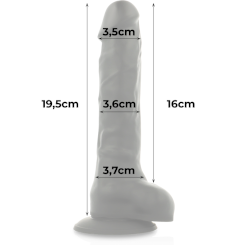Cock miller - valjaat + silikoni density articulable cocksil  musta 19.5 cm 9