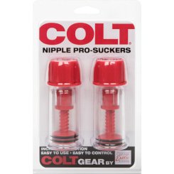 California exotics - colt nipple prosuckers red 1