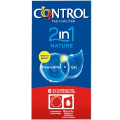 Control - duo natura 2-1 preservative + gel 6 units 1