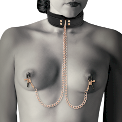 Coquette Fantasy Collar With Nipples...