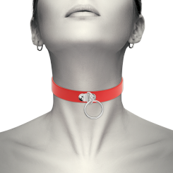 Coquette Hand Crafted Choker Fetish -...