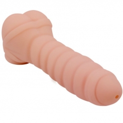 Seven creations -  pinkki perhoskiihotin penis ja testicle ring