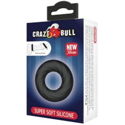 Crazy bull - erikoispehmeä silikoninen penisrengas 3